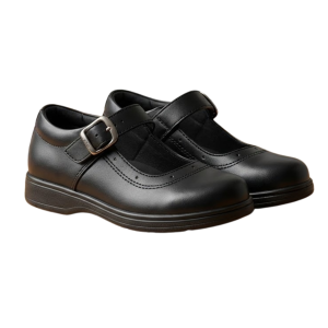 Zapatos colegiales para niña con correa